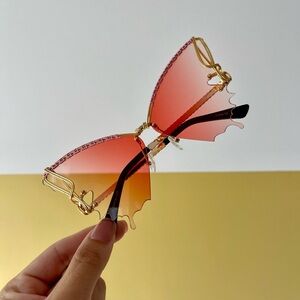 Custom Wire Wrapped Festival Butterfly Sunglasses